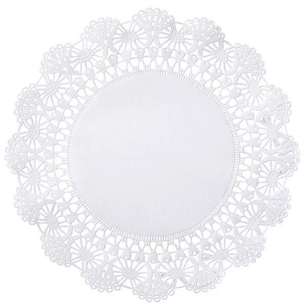 Brooklace 4" White Cambridge Lace Doilies 1000 PK 500233